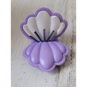 Mermaid purple seabed shell mini toy figure ocean